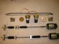 Teile Antrieb Ruderanlage