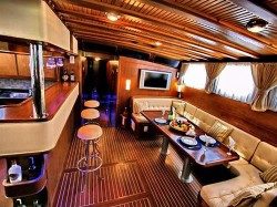 Salon mit K&uuml;che